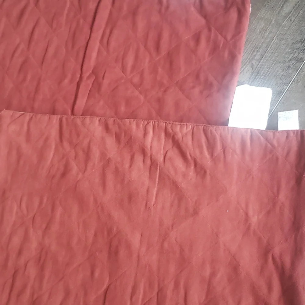 2 Pillow shams cases two sided